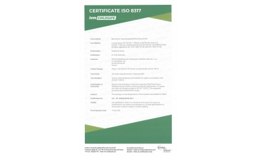 Certyfikat ISO 8317 28 mm Press/Turn